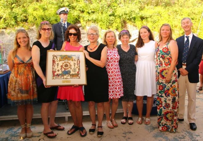 'ETOILE', skippered by Anne Kolker and sailed with a yacht full of ladies, won the Commodore Faith Paulsen Trophy for the best performance by an all-female crew - Marion Bermuda Race © Fran Grenon Spectrum Photography